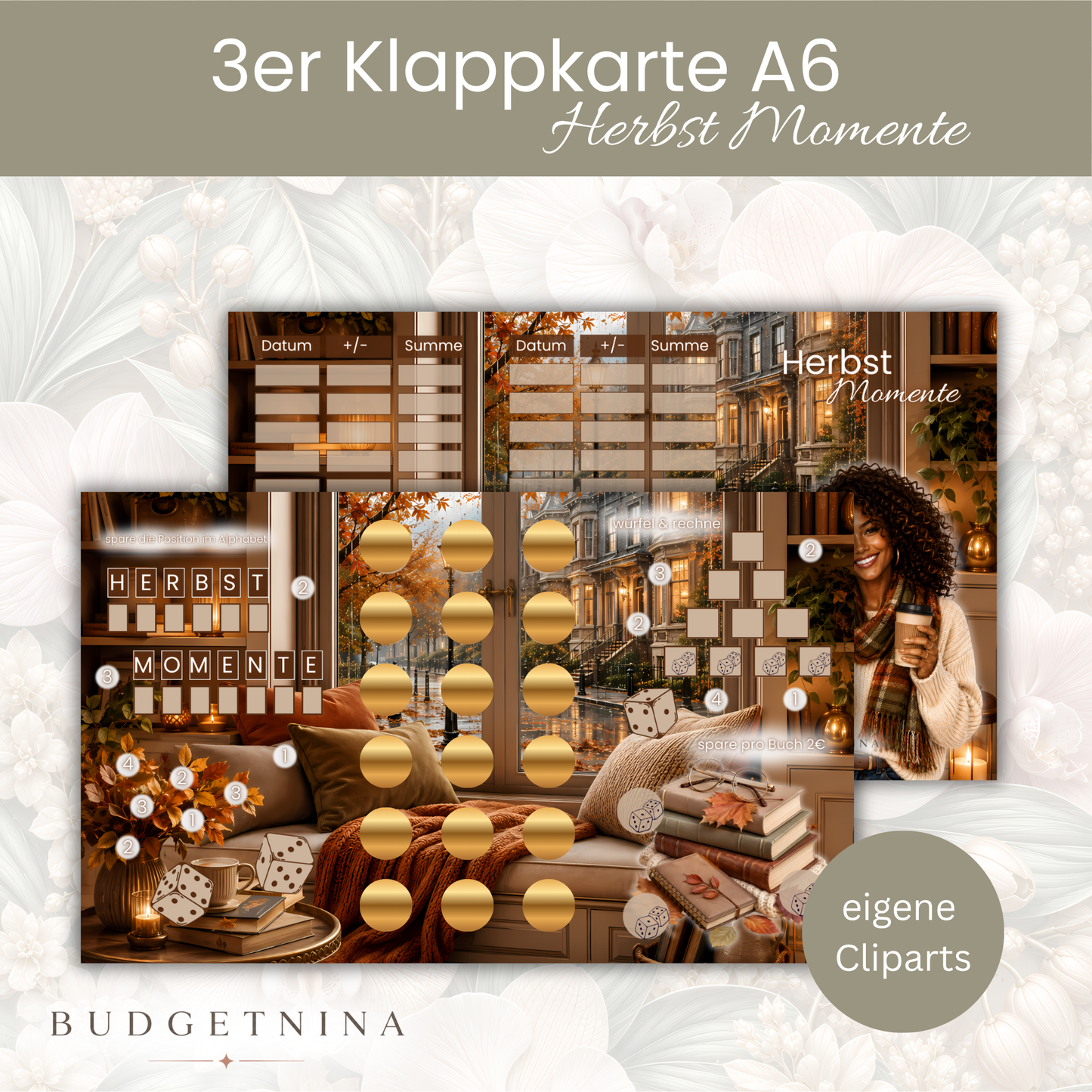 Herbst Momente – 3er Klappkarte