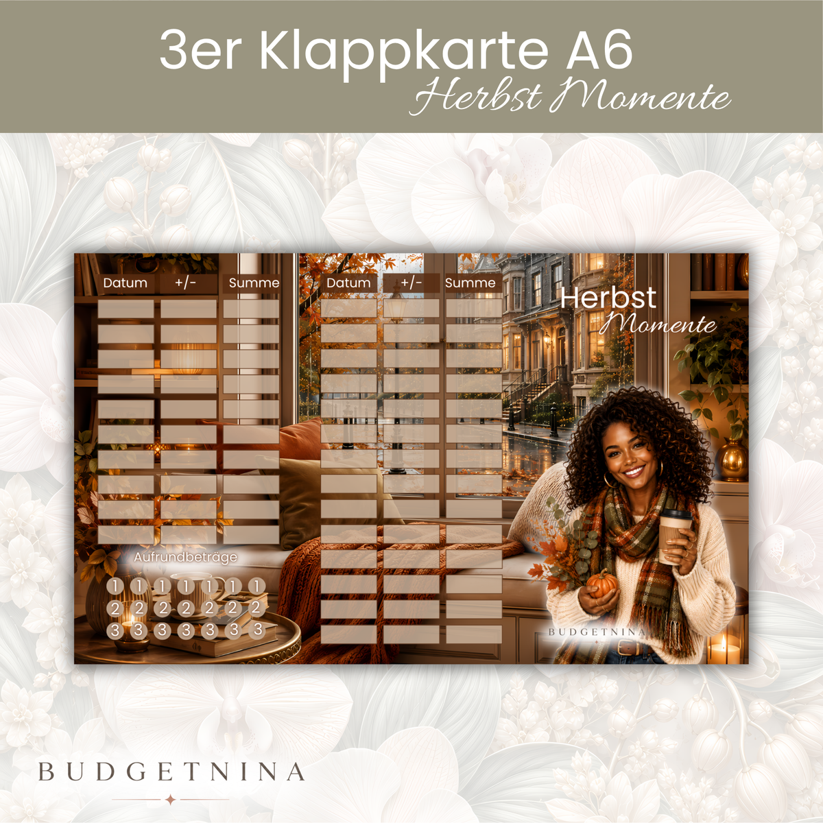 Herbst Momente – 3er Klappkarte