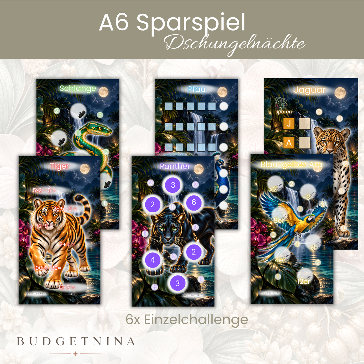 Dschungelnächte- A6 Sparspiel