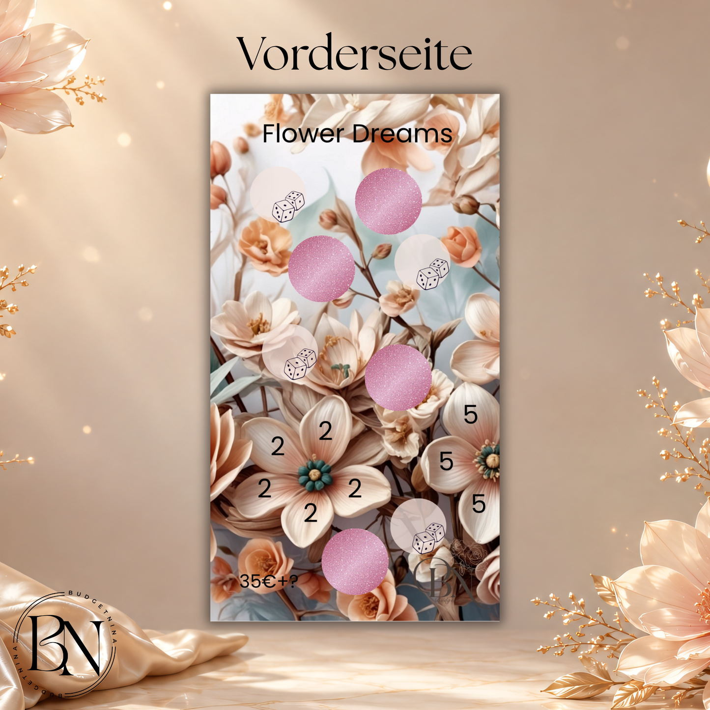 Einzelchallenge Flower Dreams
