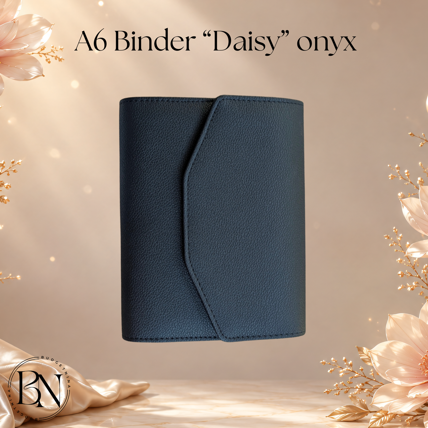 A6 Budget Binder Daisy Onyx