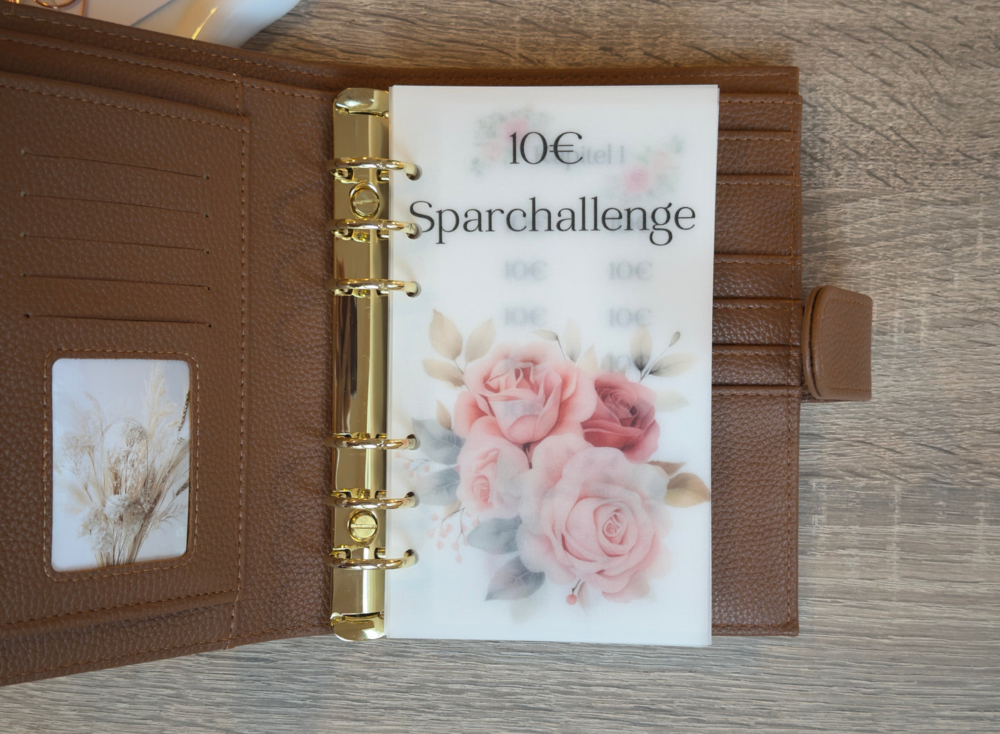 10€ Sparchallenge A6 Budget Binder Spar-Challenge 10€ Budgetind Binder A6 Challenge