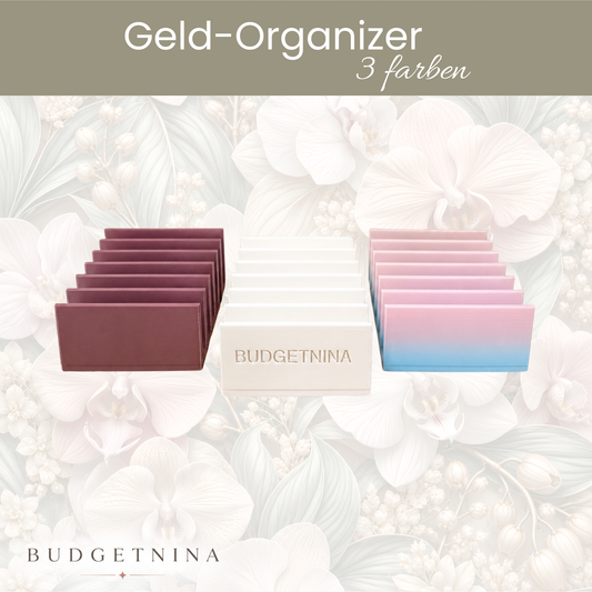 Cash Stuffing Organizer & Tray – Minimalistischer Geld-Halter (3D-Druck)
