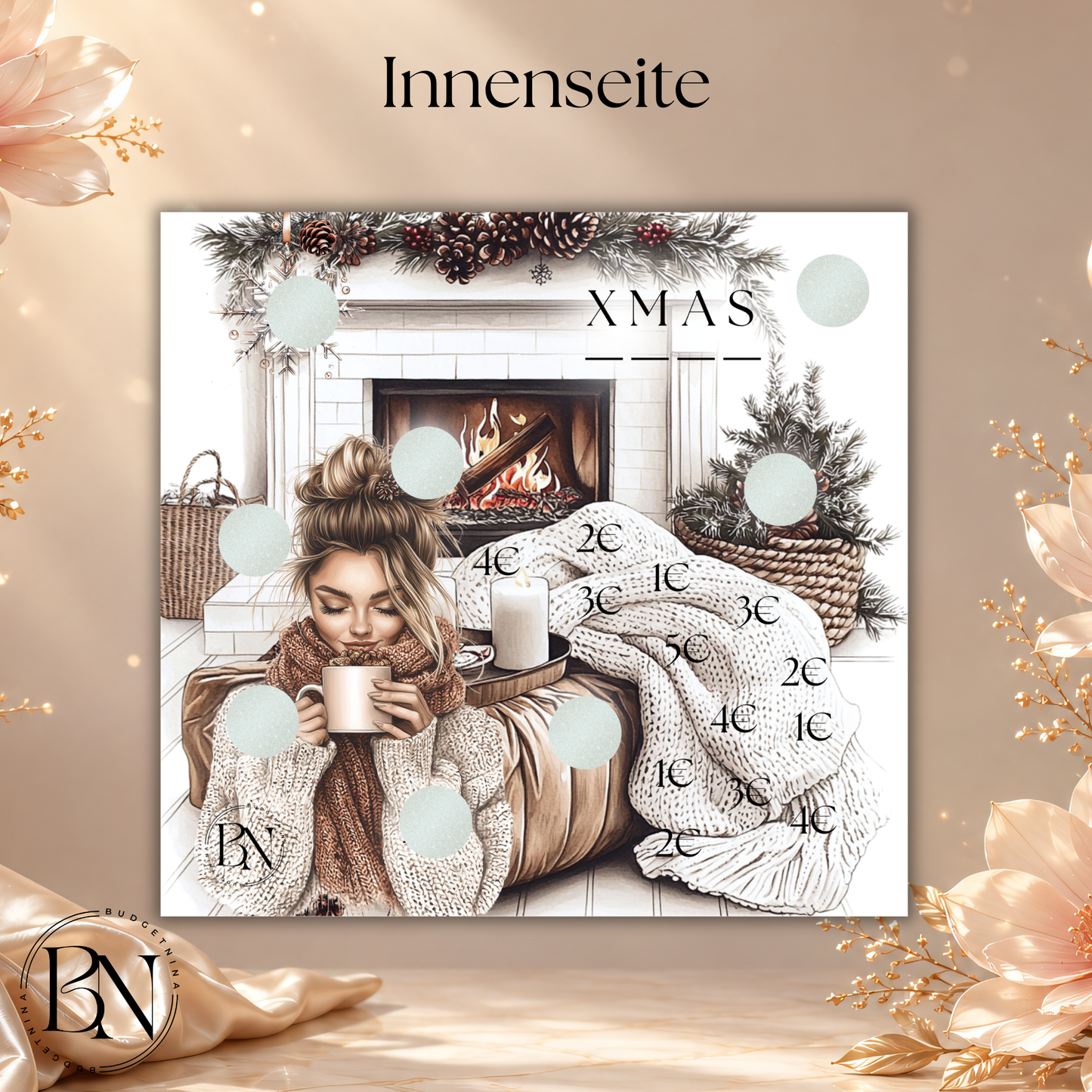 Cozy Christmas - 2er Klappkarte