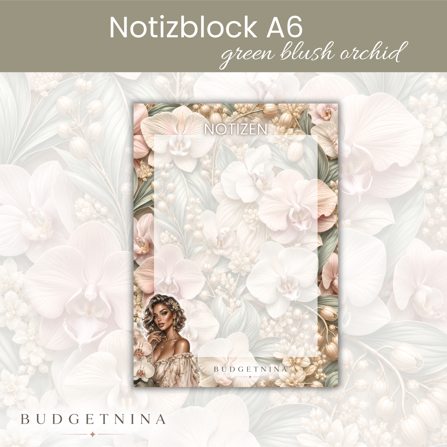 Notizblock A6 - verschiedene Designs