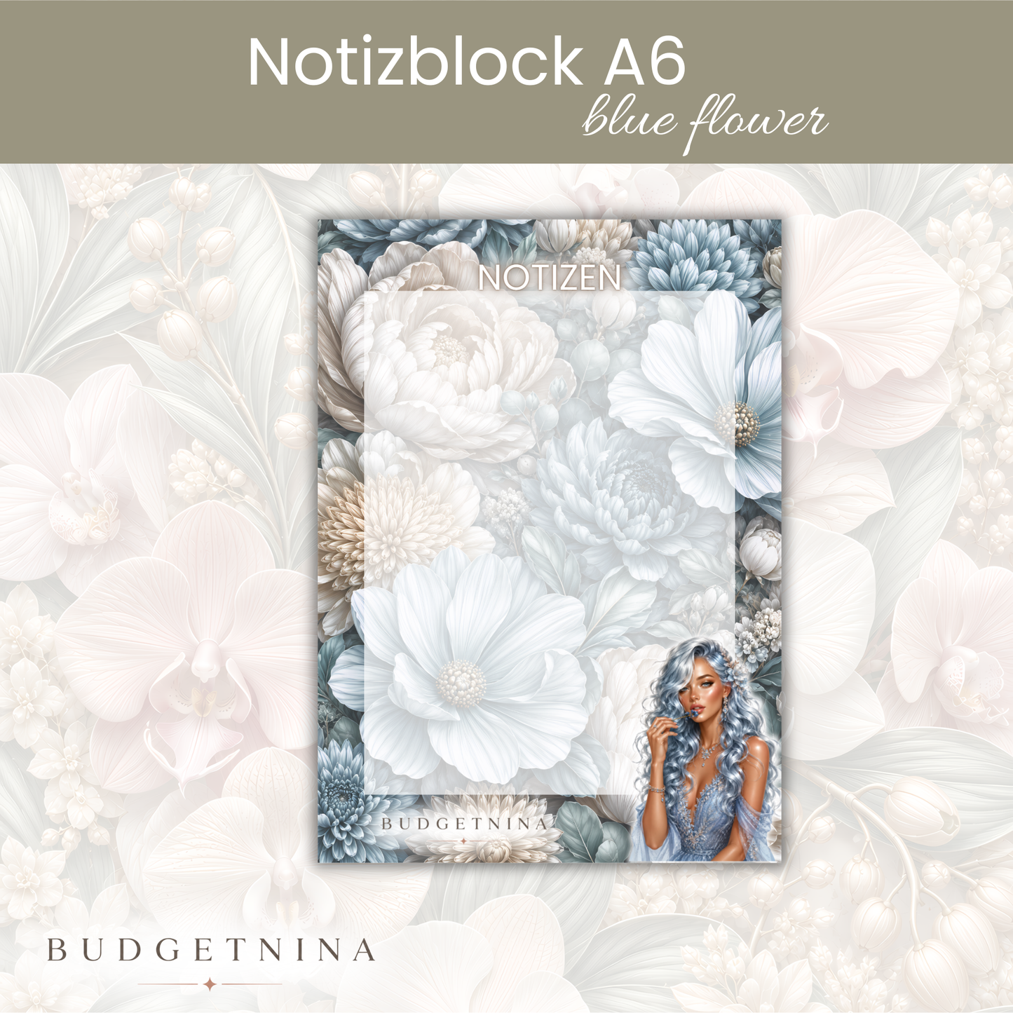 Notizblock A6 - verschiedene Designs