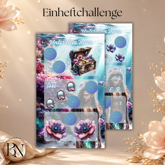 Unter dem Meer- Einheftchallenge A6