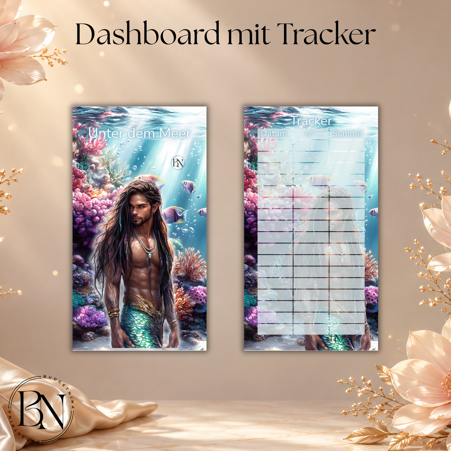 Unter dem Meer- Einheftchallenge A6
