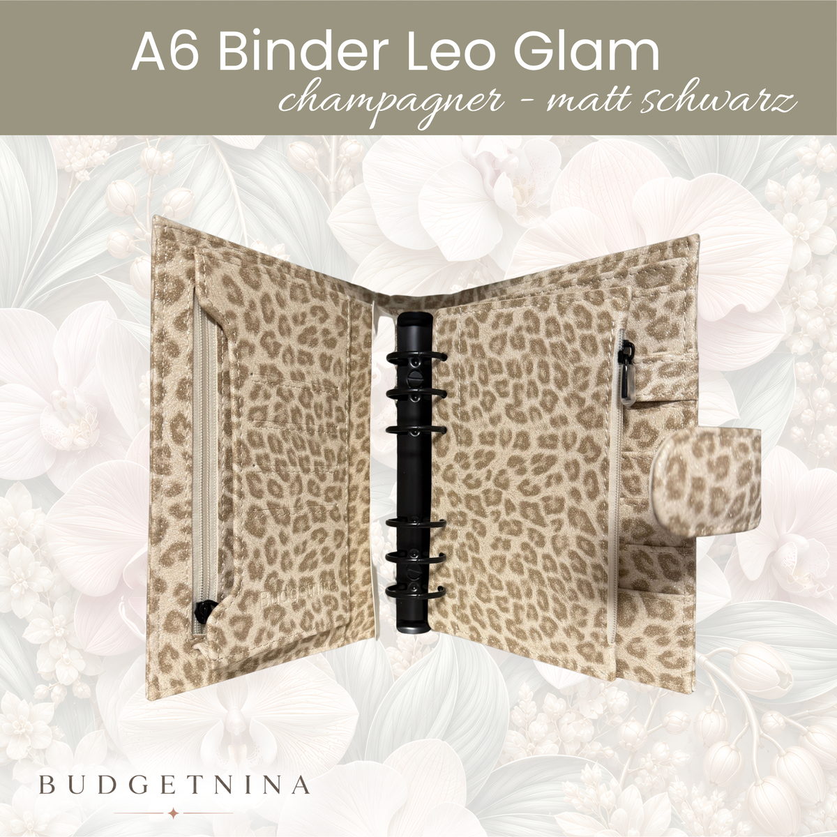 A6 Binder Leo Glam