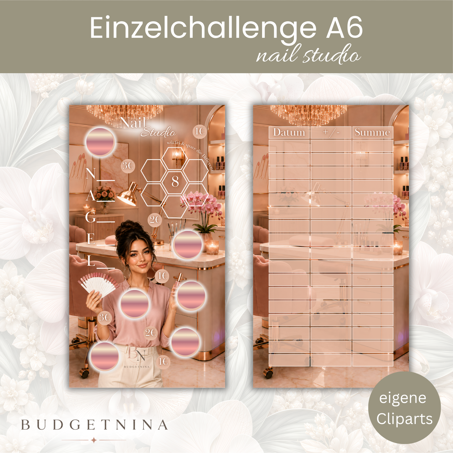 Einzelchallenge "Nail Studio" – Kompakte Beauty Sparchallenge