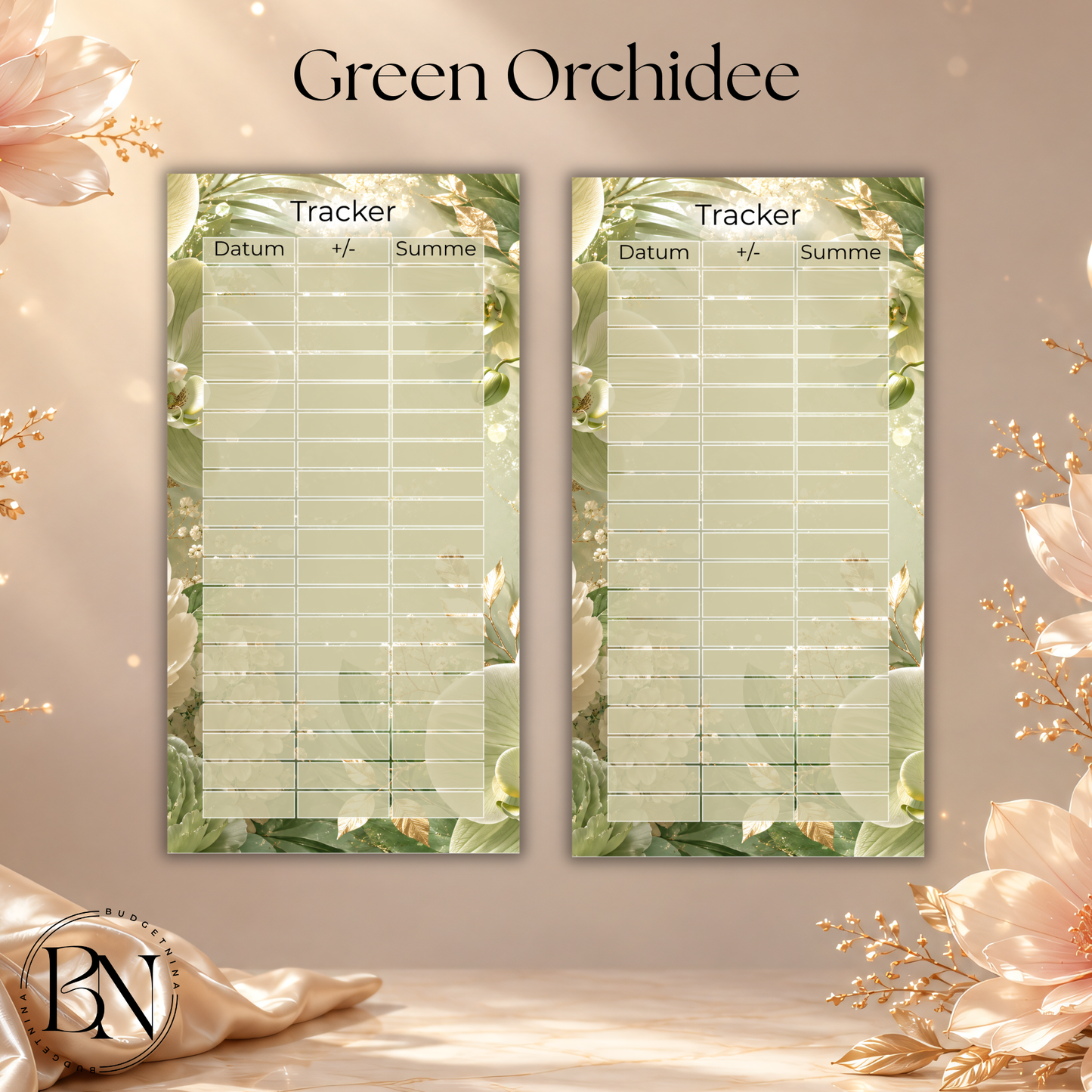Elegante A6 Budget Tracker