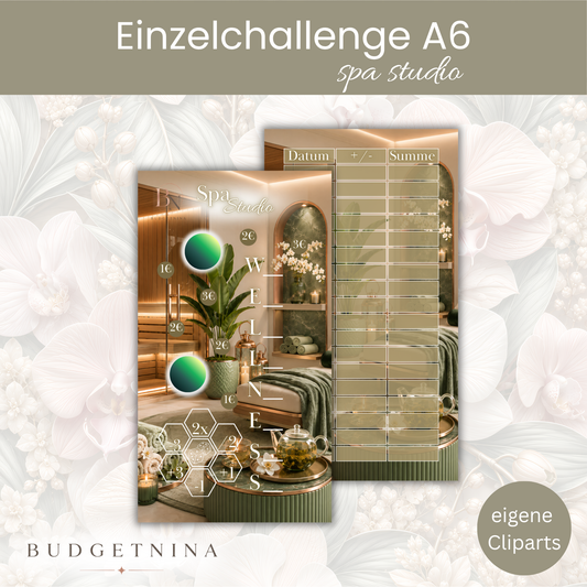 Einzelchallenge "Spa Studio" – Kompakte Wellness Sparchallenge