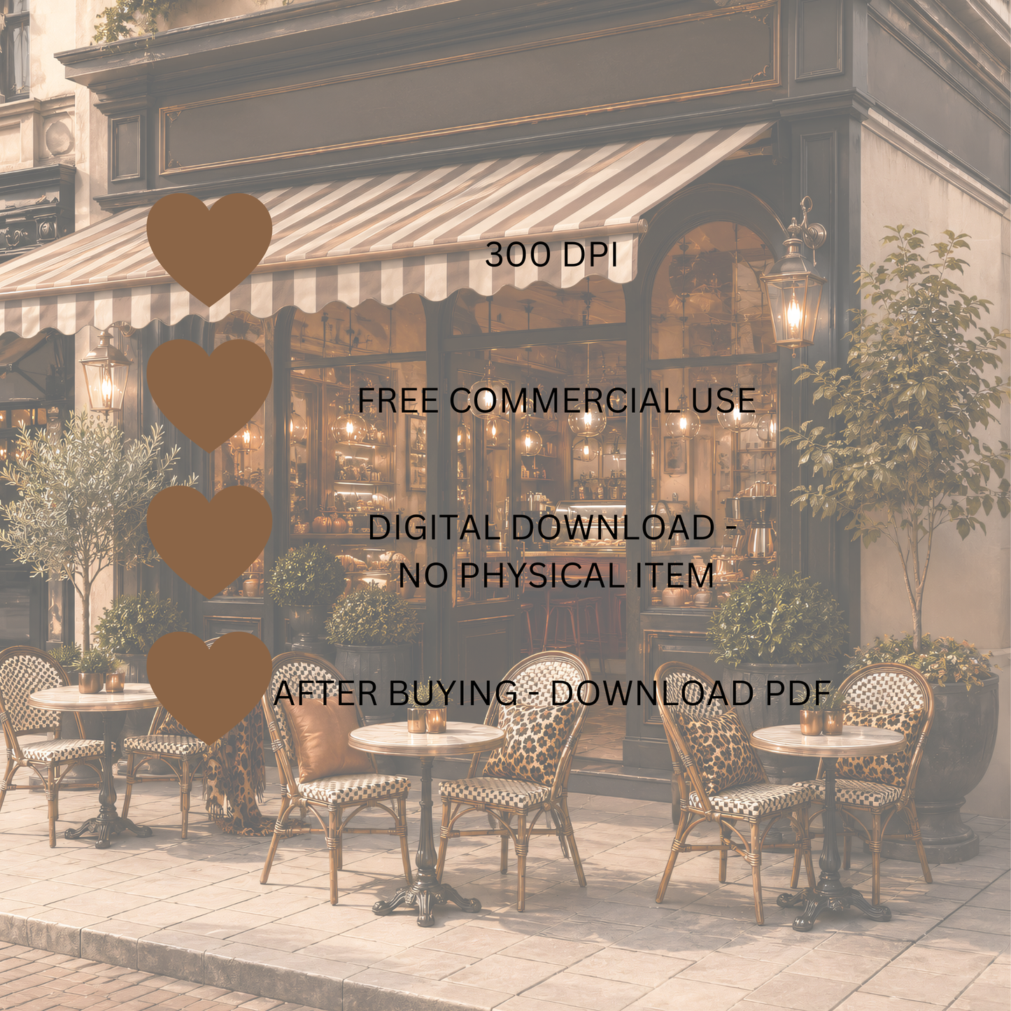 Leo Herbstcafé Clipart Set – 32 Herbst & Leopard PNGs