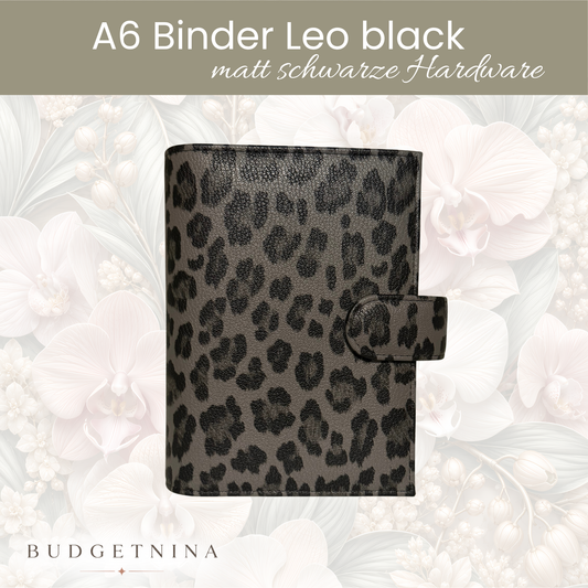 A6 Binder Leo Black