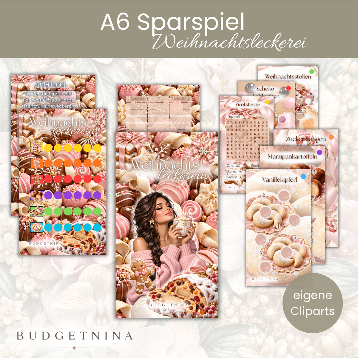 Weihnachtsleckerei - A6 Sparspiel
