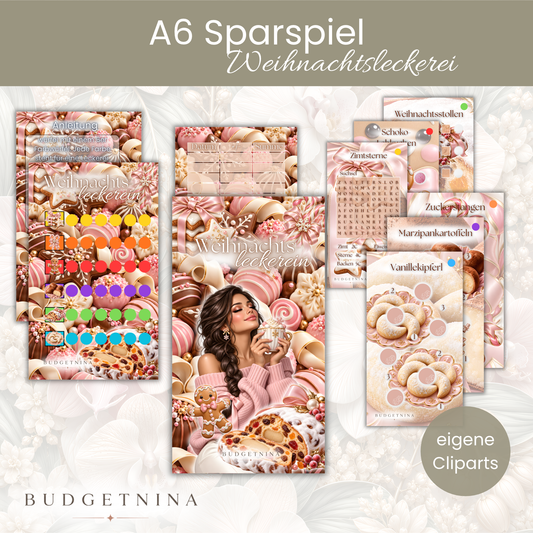 Weihnachtsleckerei - A6 Sparspiel