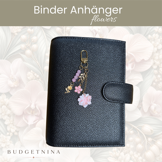 Binder Anhänger flowers