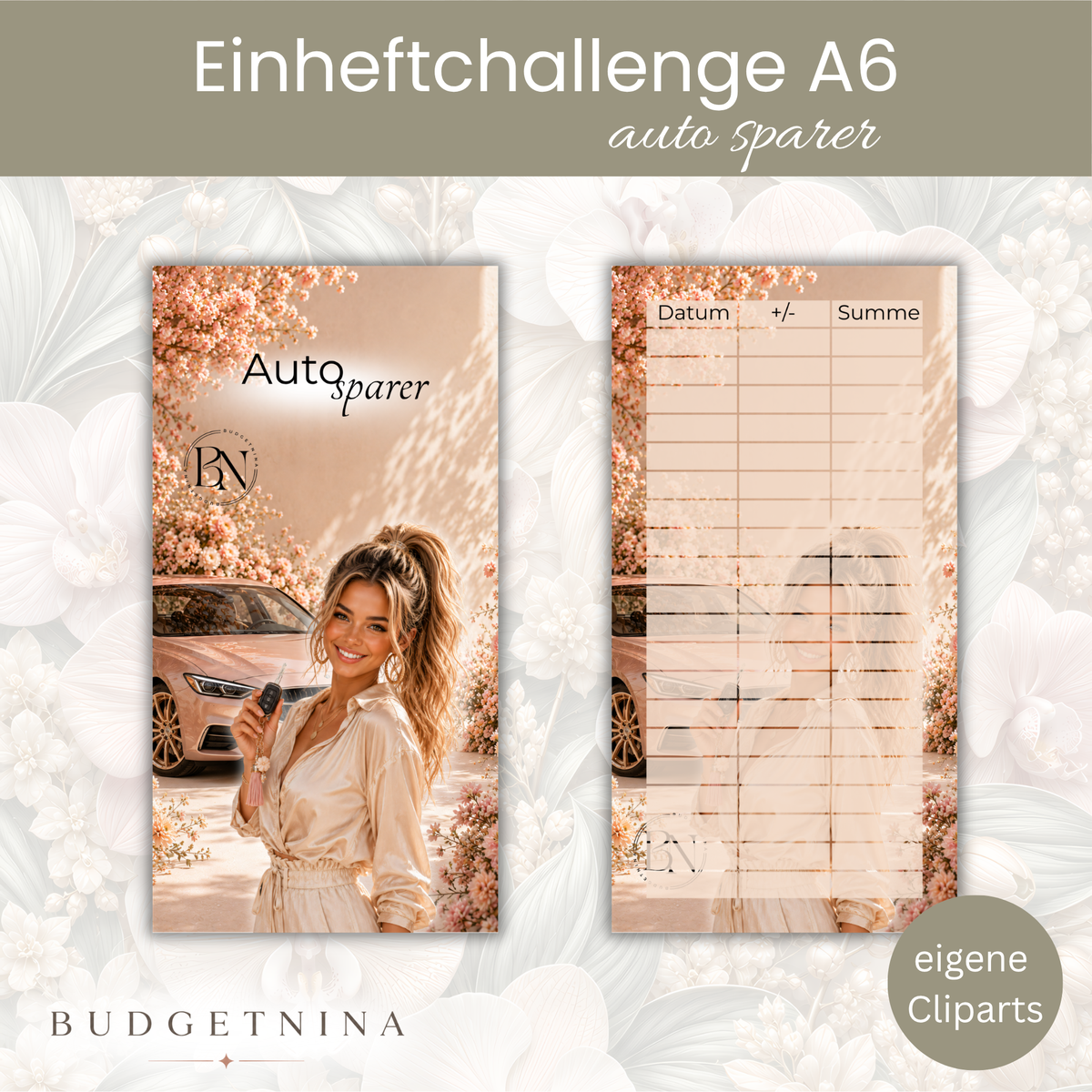 EInheftchallenge Autosparer - inkl. Dashboard