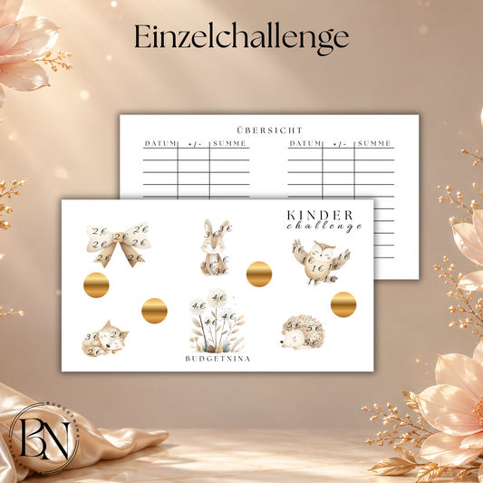 Kinder Challenge A- A6 Einzelchallenge