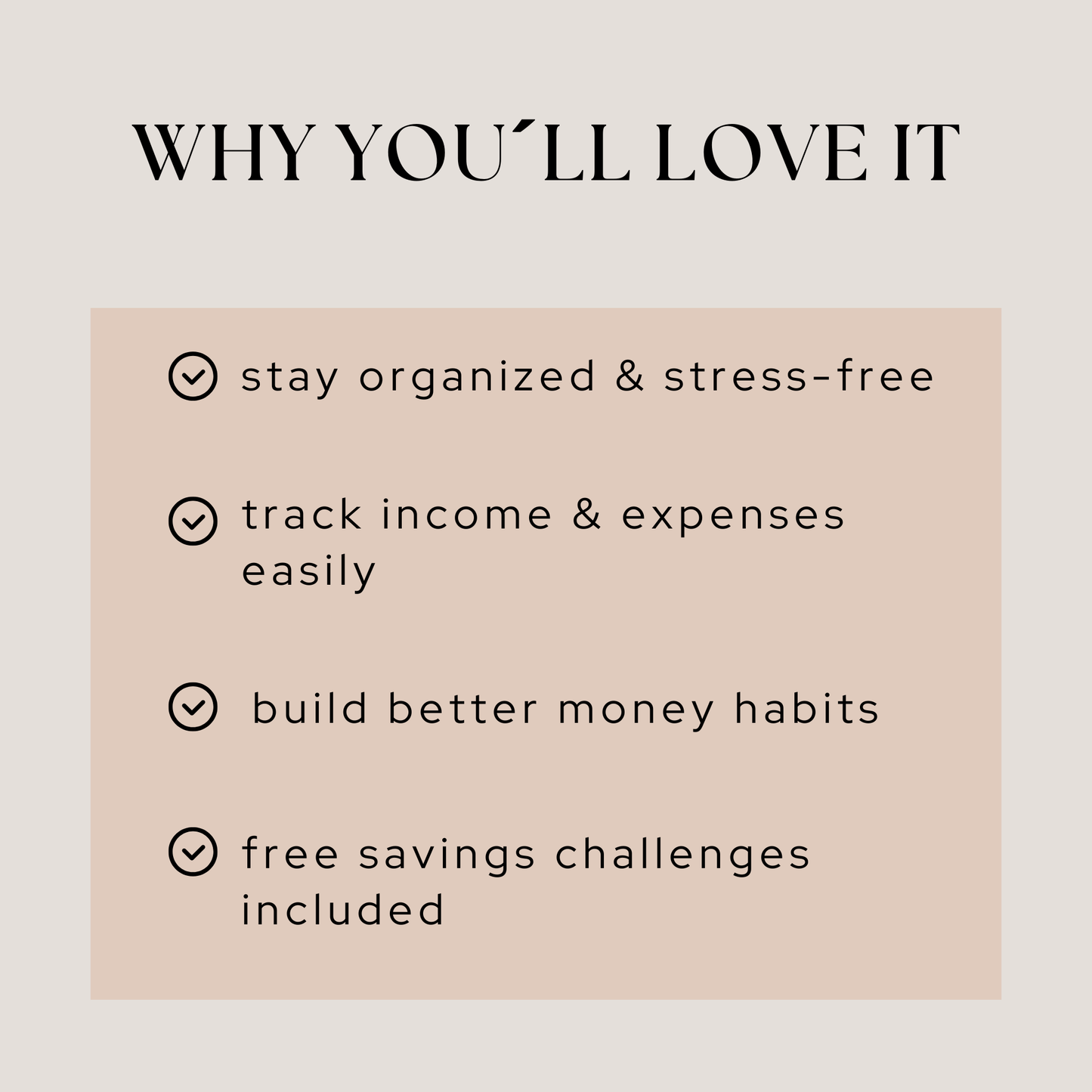 A5 cozy Budget Planner