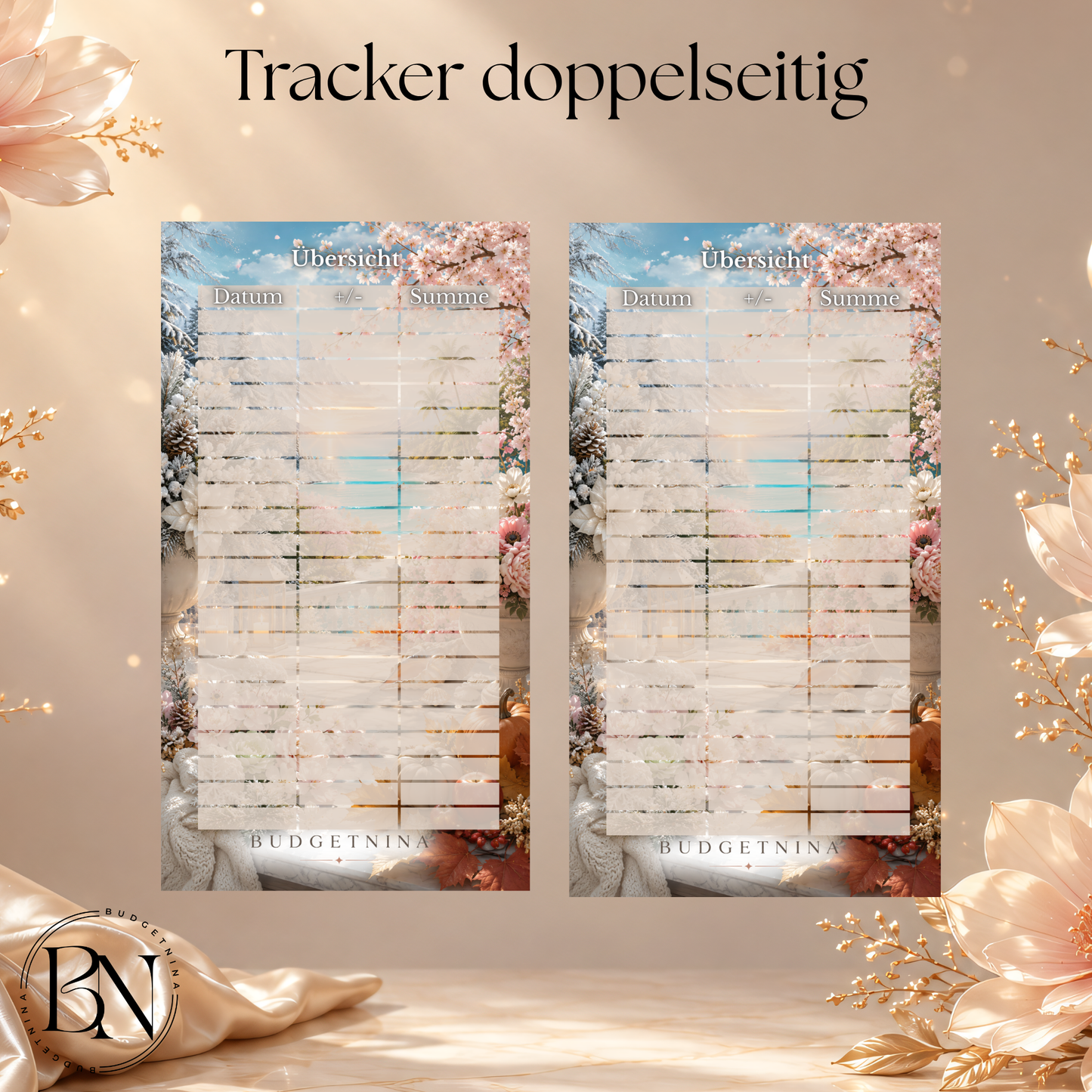 Einheftchallenge-Set „Vier Jahreszeiten Drinks“