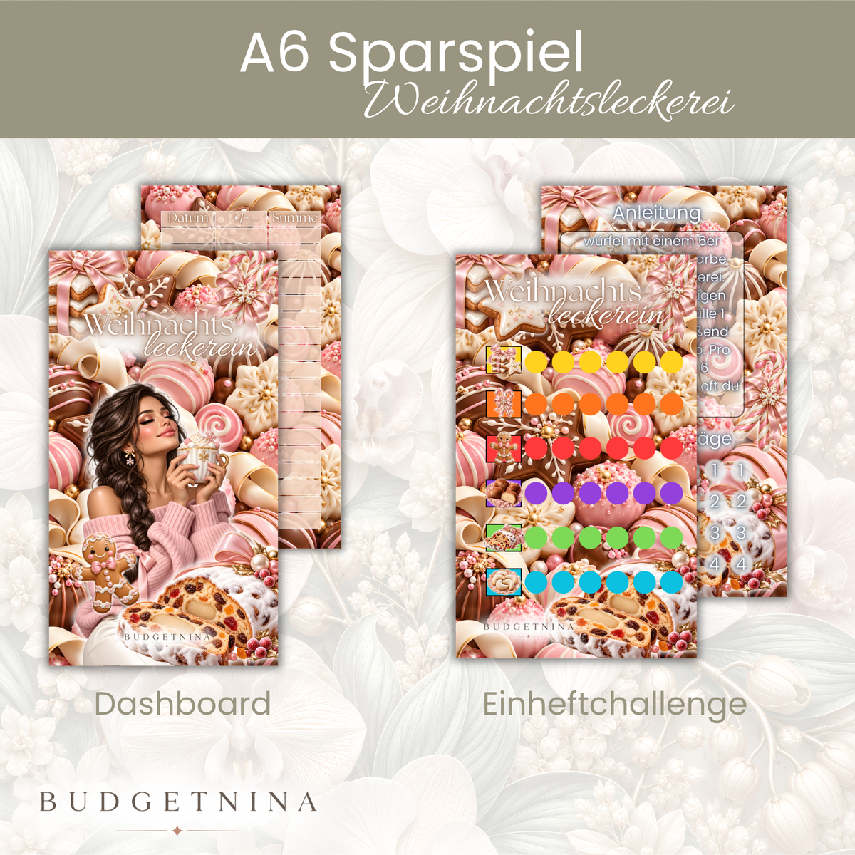 Weihnachtsleckerei - A6 Sparspiel