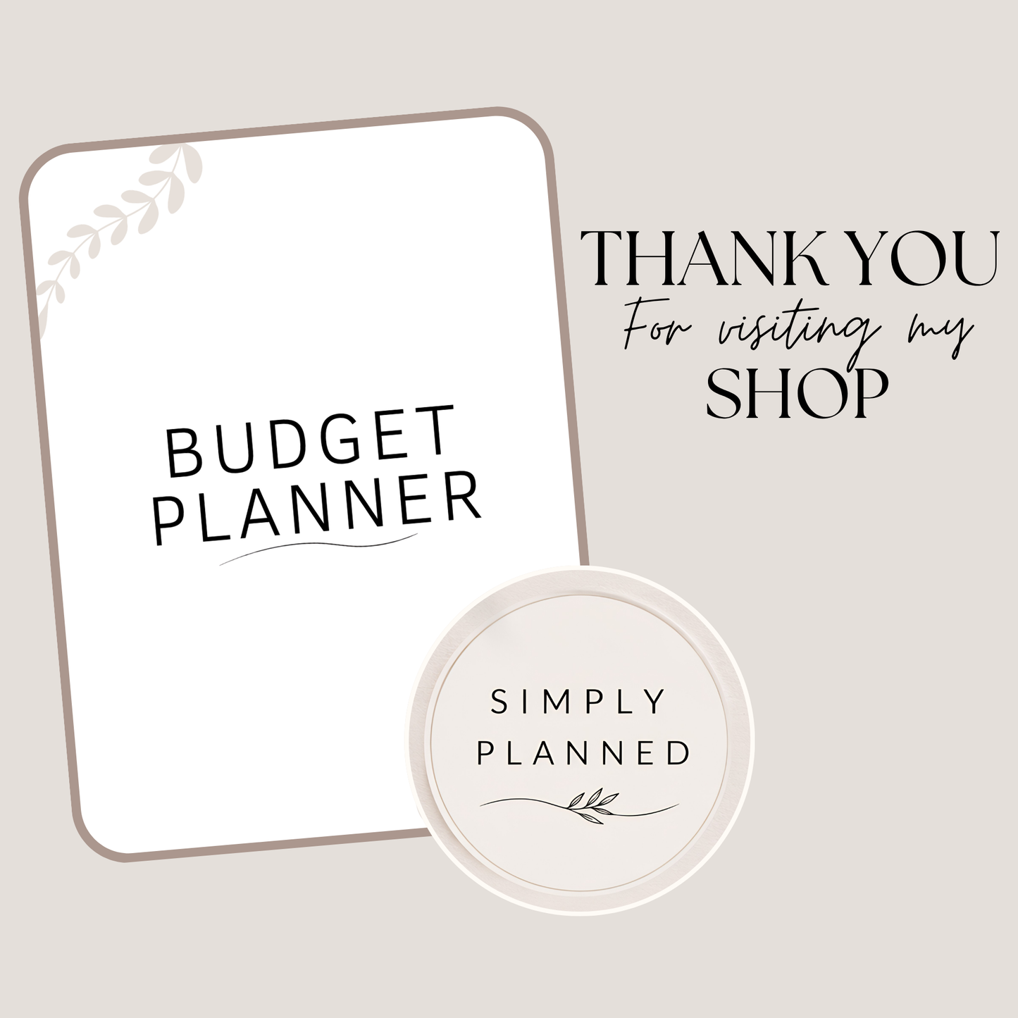 Cozy Budget Planner A4
