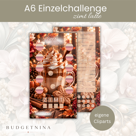 A6 Einzelchallenge Zimt Latte