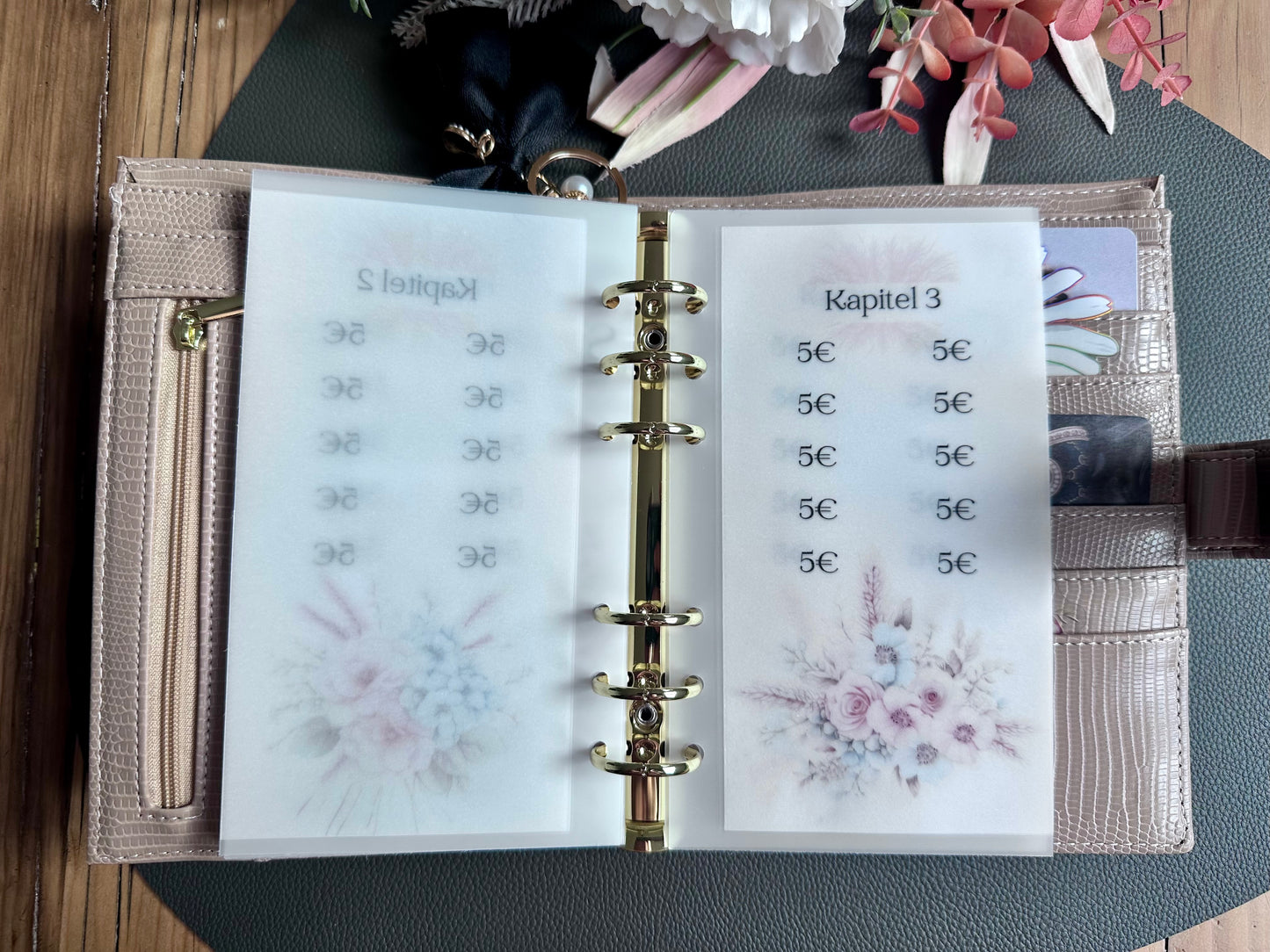 5€ Sparchallenge A6 Budget Binder Spar-Challenge 5€ Budgeting Binder Challenge