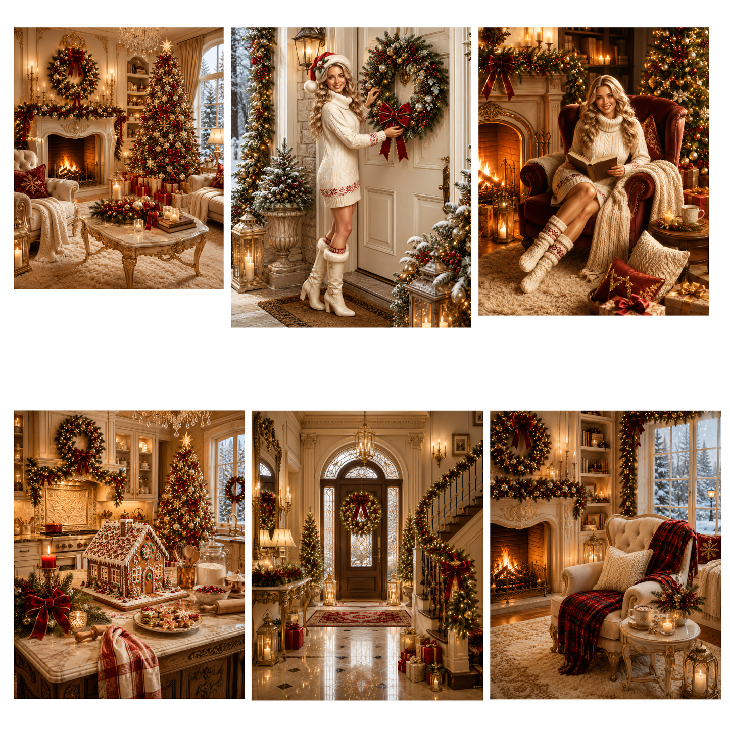 Weihnachten (rot/weiß) - 53 PNG