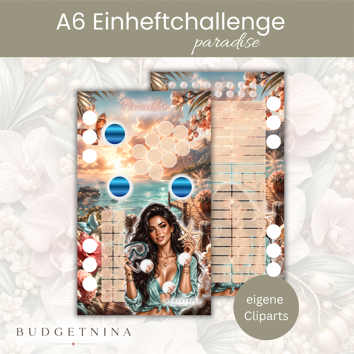 A6 Einheftchallnege