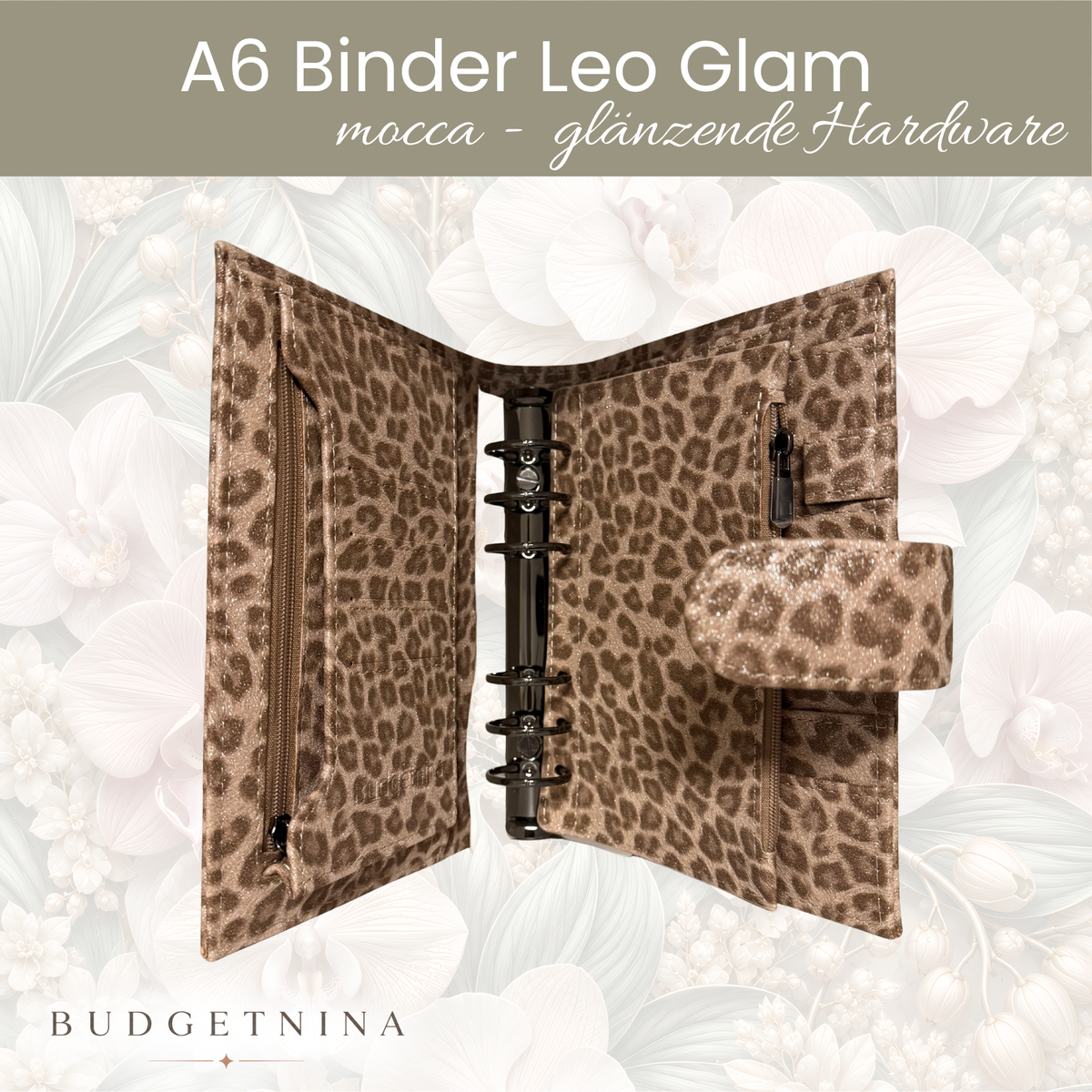 A6 Binder Leo Glam