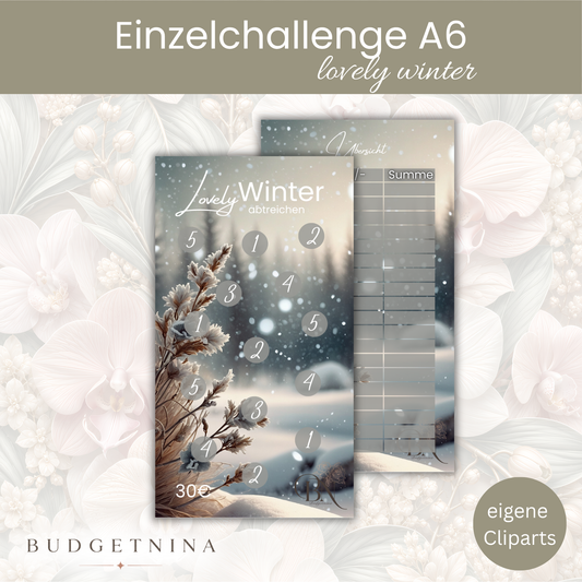 Lovely Winter - A6 Einzelchallenge