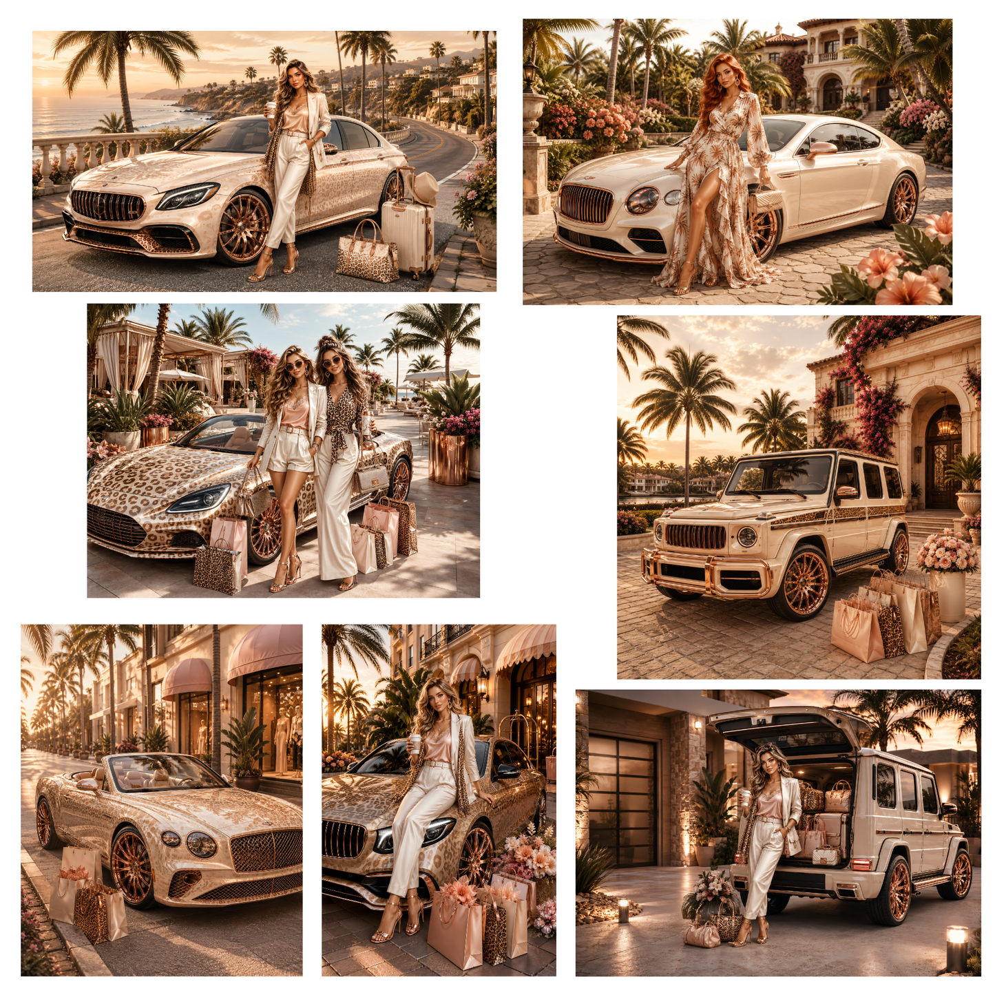 LA Leo Cars – Digitales Clipart Set (73 PNG)