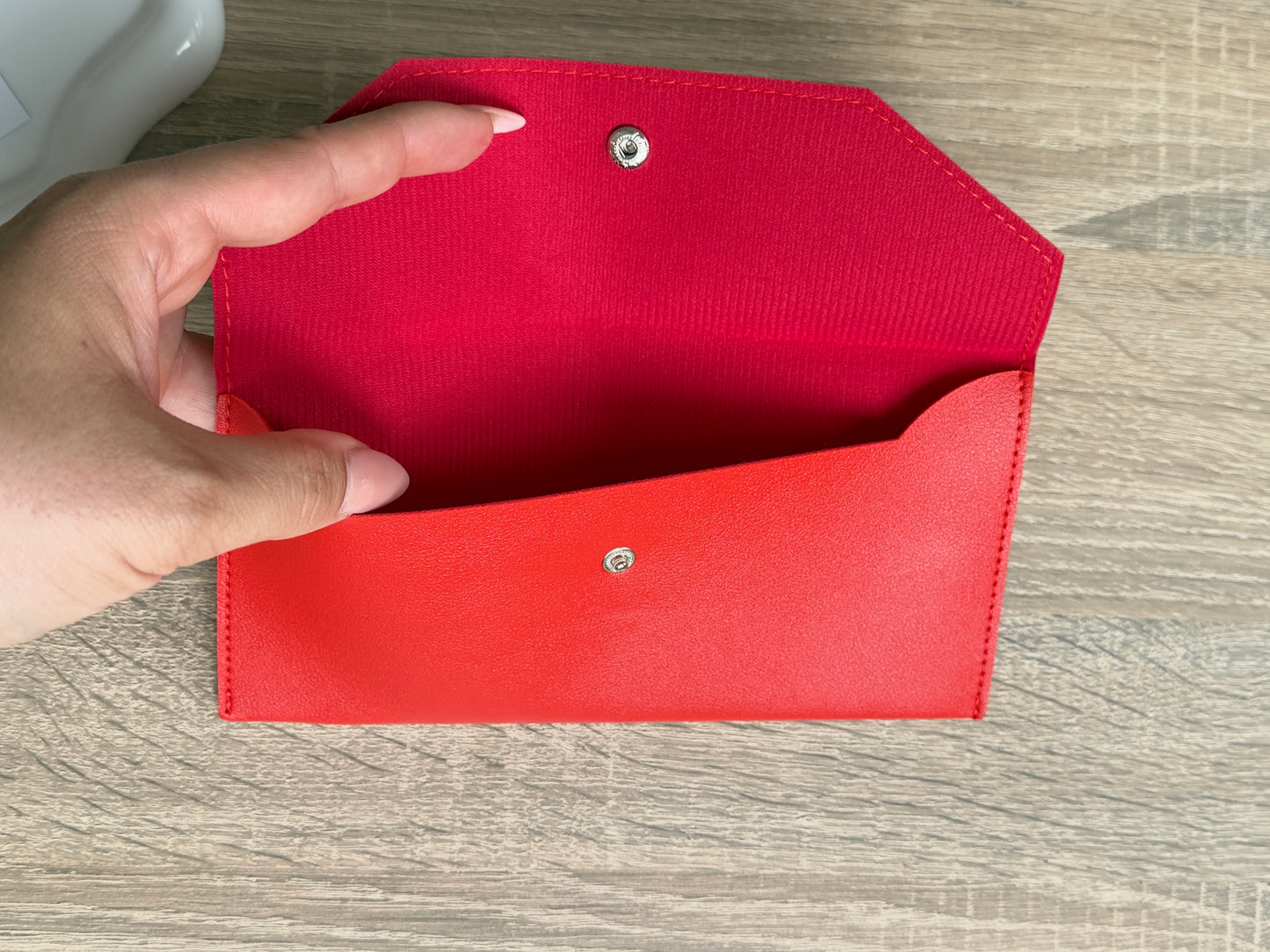 Cash Wallet / Geldmäppchen neutral bunt