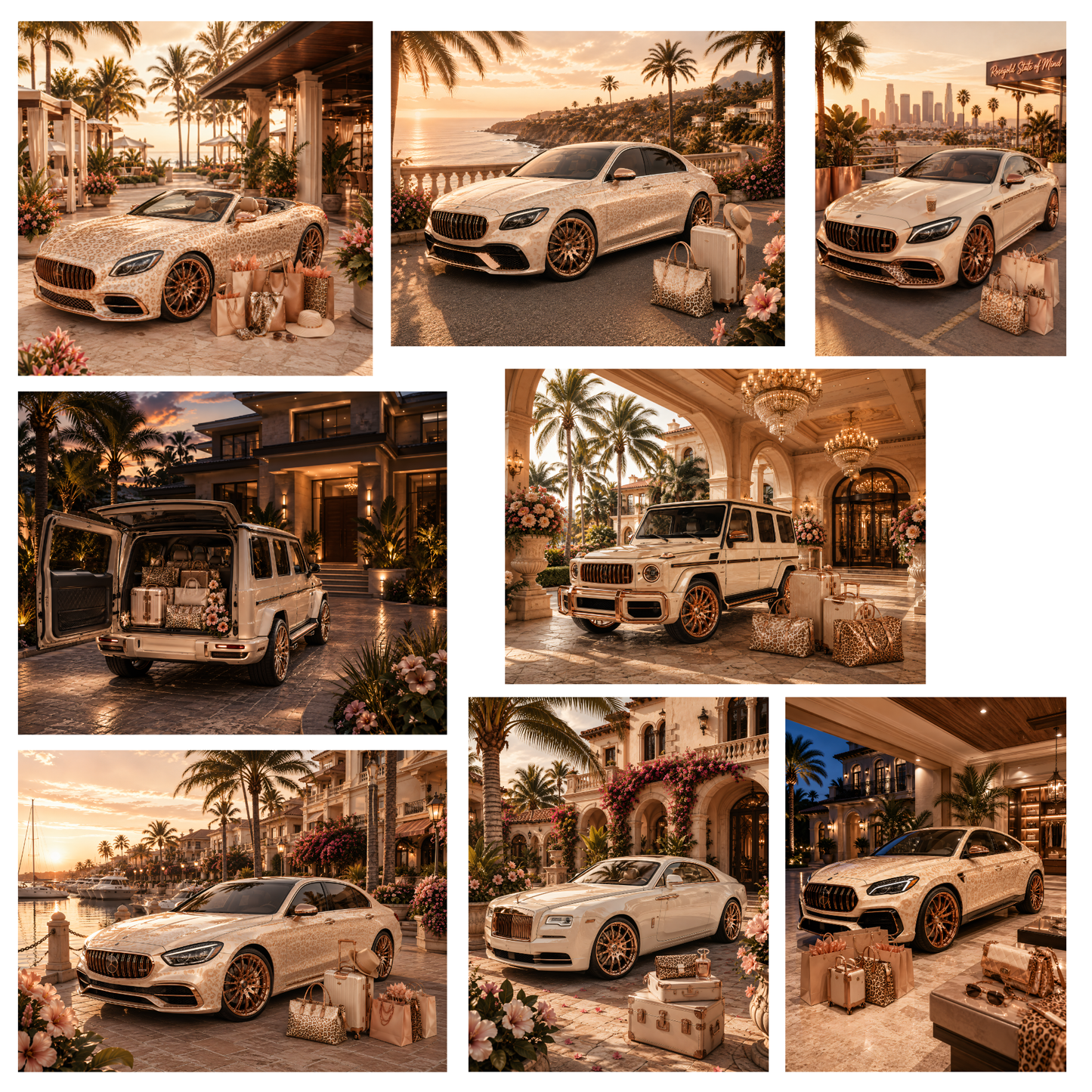 LA Leo Cars – Digitales Clipart Set (73 PNG)