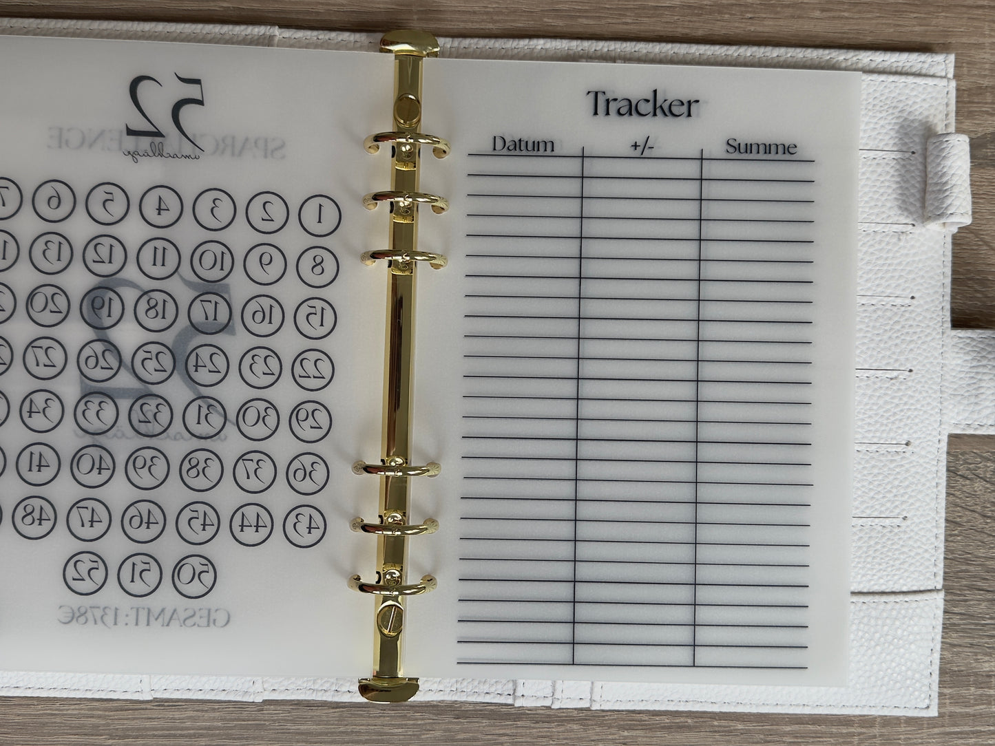 52 Wochen Sparchallenge