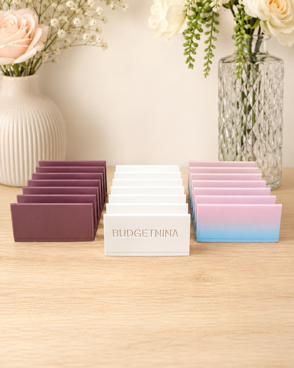 Cash Stuffing Organizer & Tray – Minimalistischer Geld-Halter (3D-Druck)