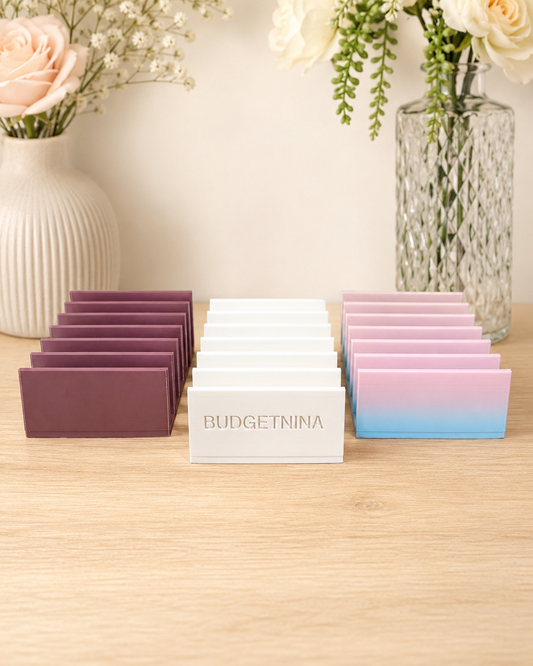 Cash Stuffing Organizer & Tray – Minimalistischer Geld-Halter (3D-Druck)