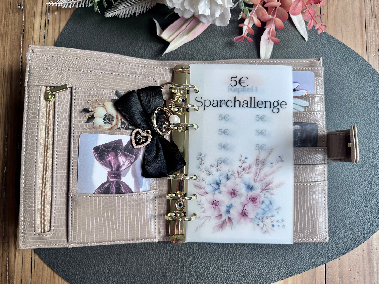 5€ Sparchallenge A6 Budget Binder Spar-Challenge 5€ Budgeting Binder Challenge