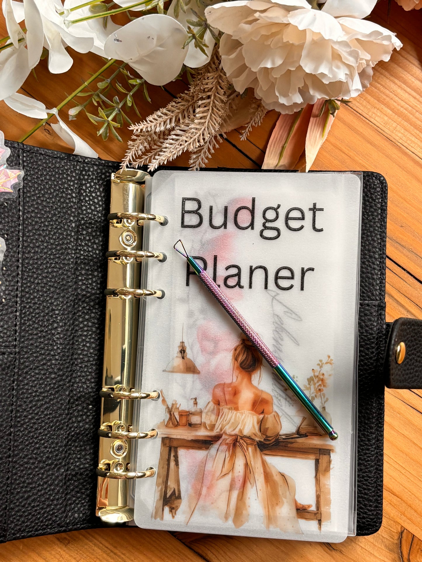 Rubbelhilfe für Sparchallenges – 4 Farben | Budget & Cash Stuffing Tool