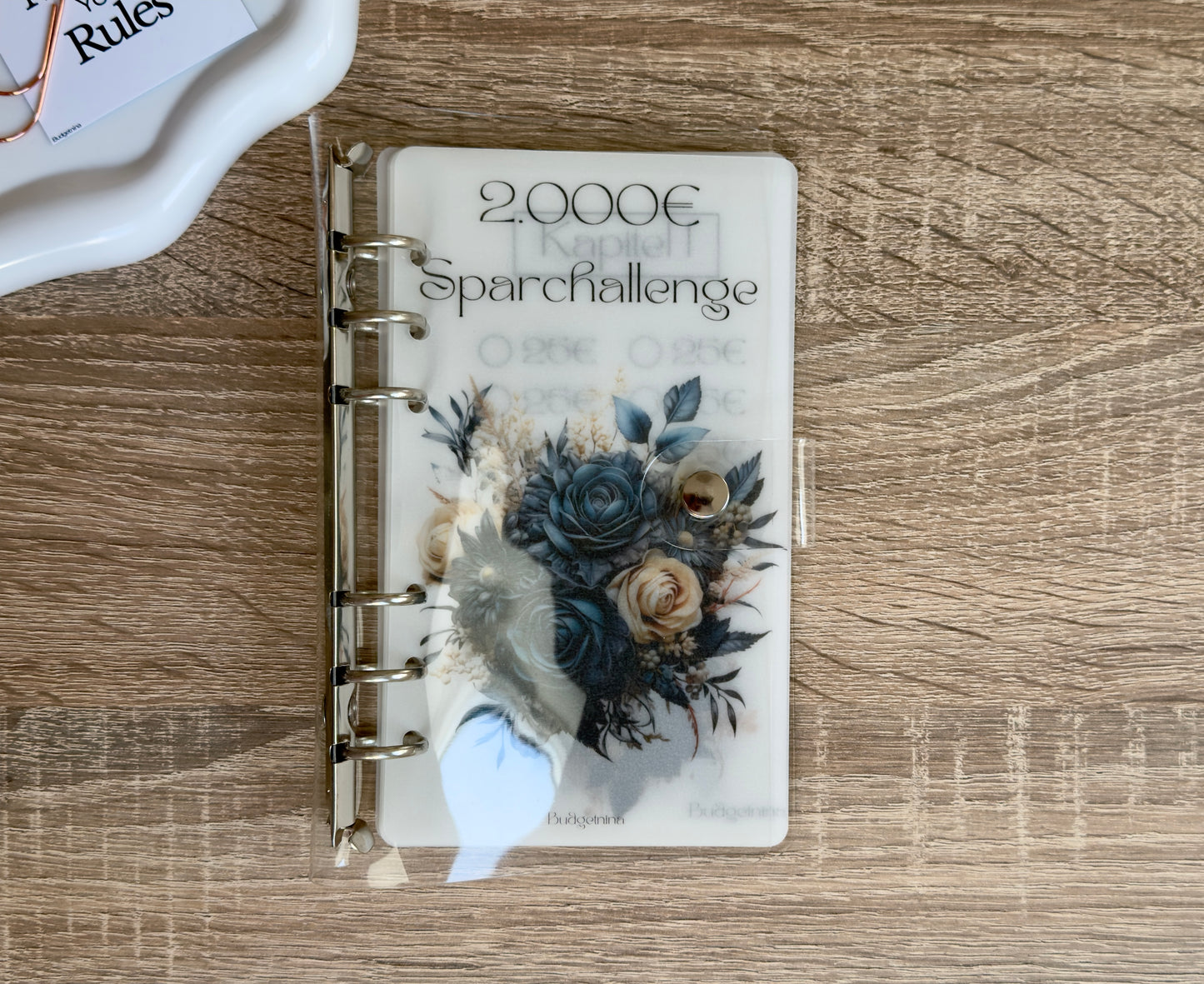 2.000€ Sparchallenge Budget Binder A6 2000 Euro Spar-Challenge Budgeting Binder A6 Challenge