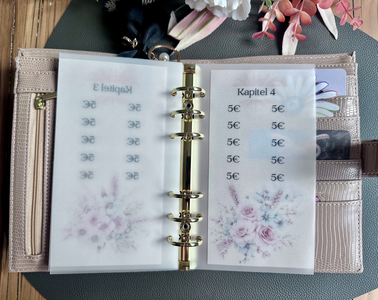 5€ Sparchallenge A6 Budget Binder Spar-Challenge 5€ Budgeting Binder Challenge