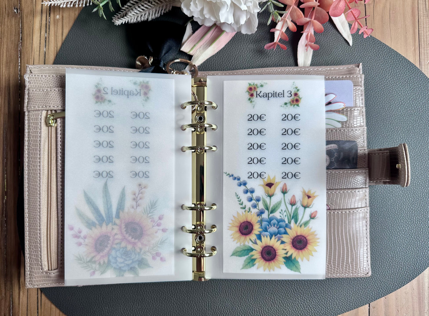 20€ Sparchallenge A6 Budget Binder Spar-Challenge 20€ Budgeting Binder A6