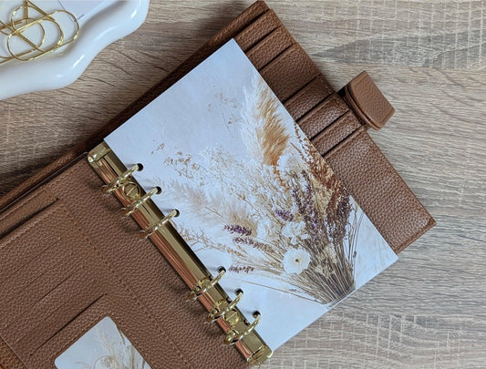 A6 Dashboard Boho Trockenblumen