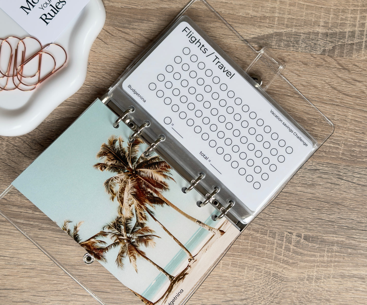 Vacation savings challenge bundle
