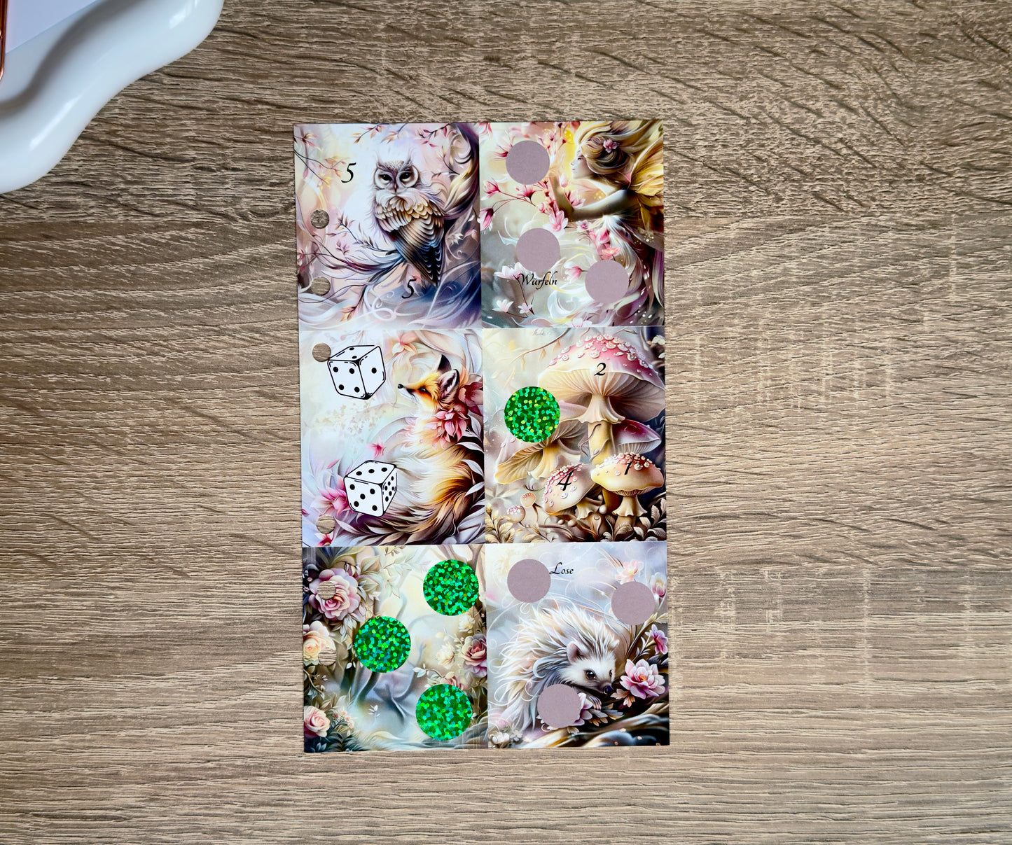 A6 mini Jahreschallenge Verzauberter Wald