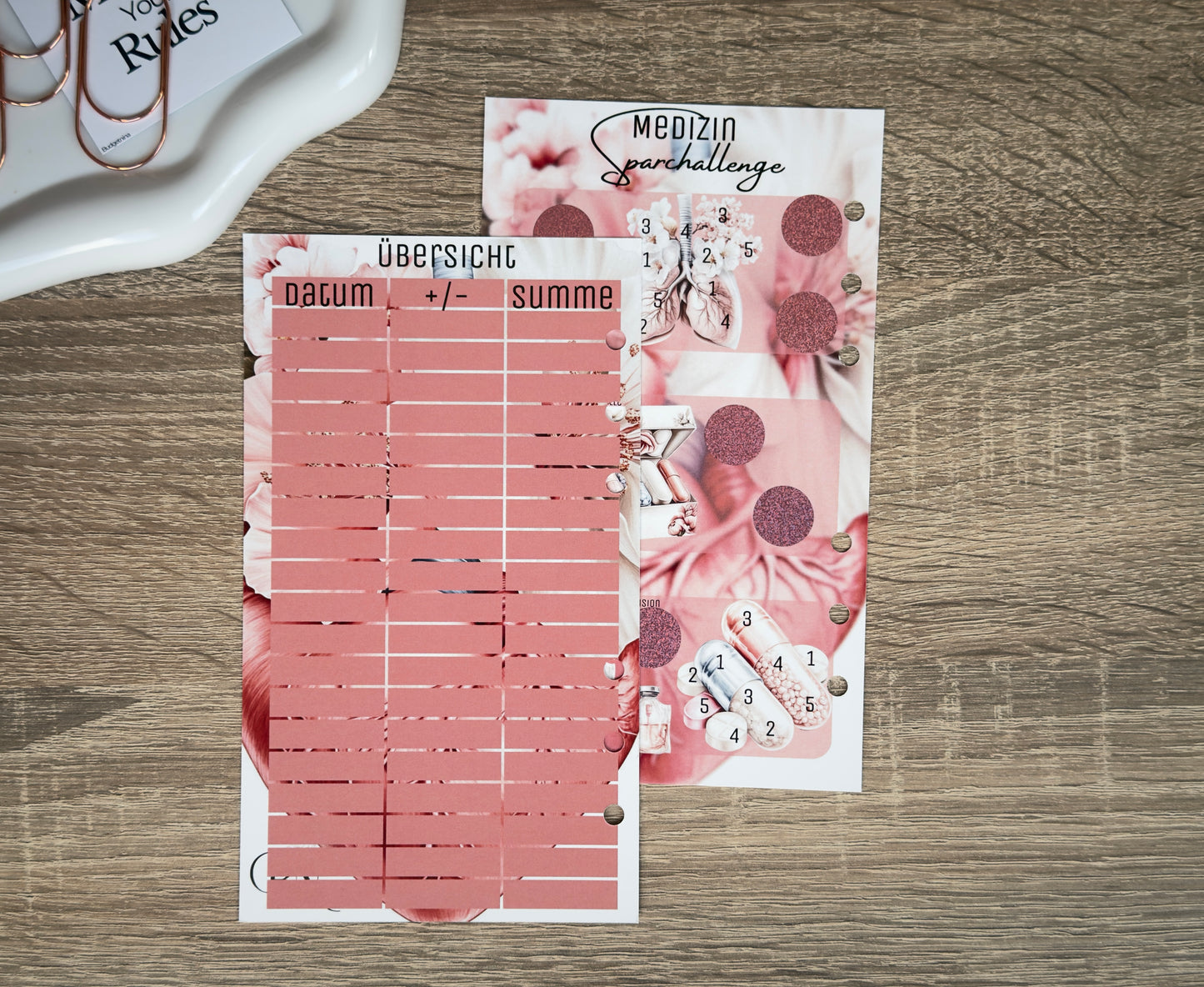 A6 Mini Jahreschallenge Medizin
