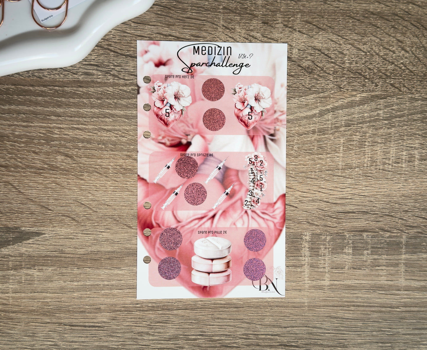 A6 Mini Jahreschallenge Medizin