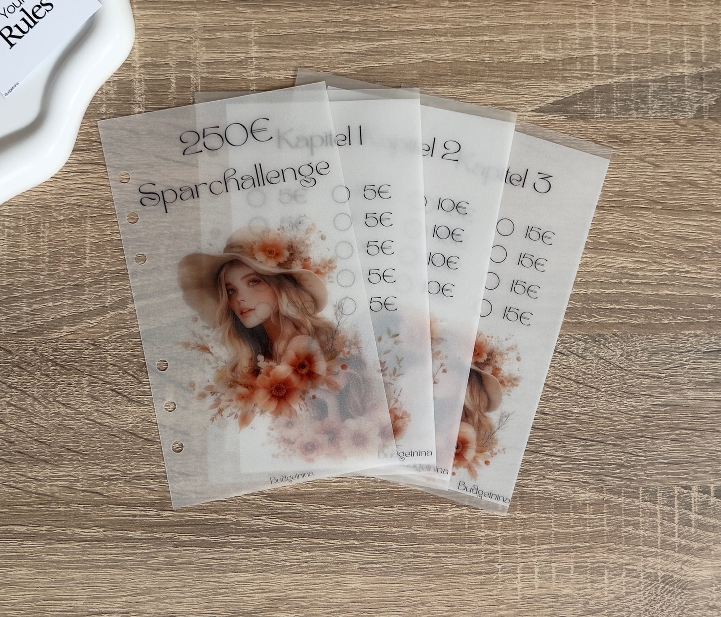 Sparchallenge 250 Euro A6